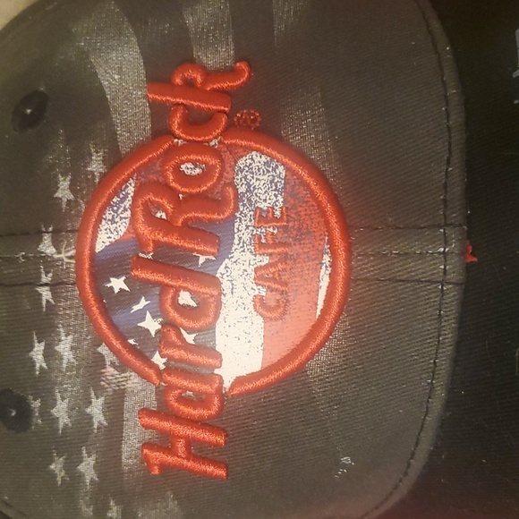 NWT Hard Rock Myrtle Beach Flag Logo Hat - Picture 2 of 14